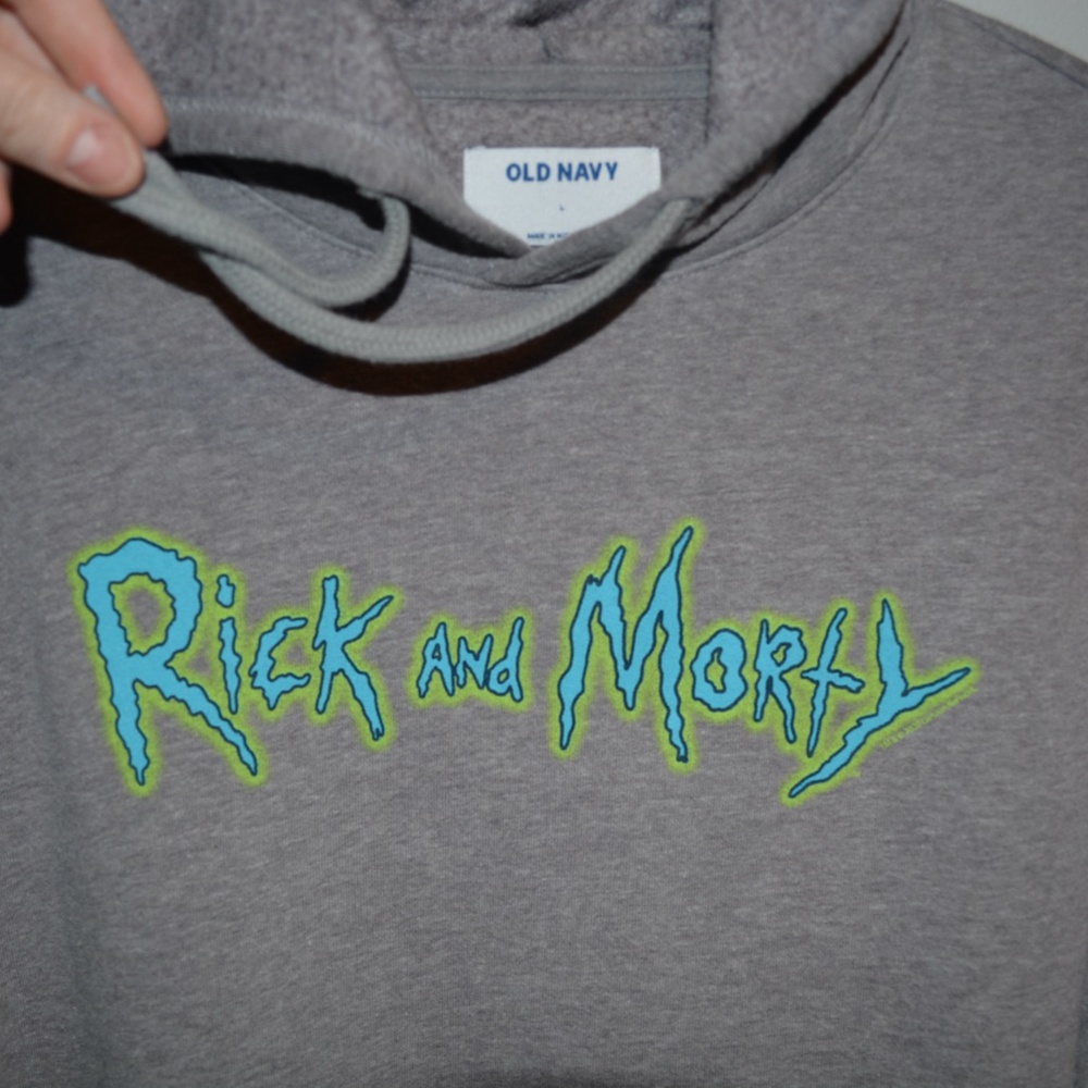 Rick and Morty Mens Hoodie - SOLD